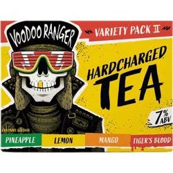 Voodoo Ranger Hardcharged Tea Variety Pack II, 12 Pack, 12 fl oz Cans