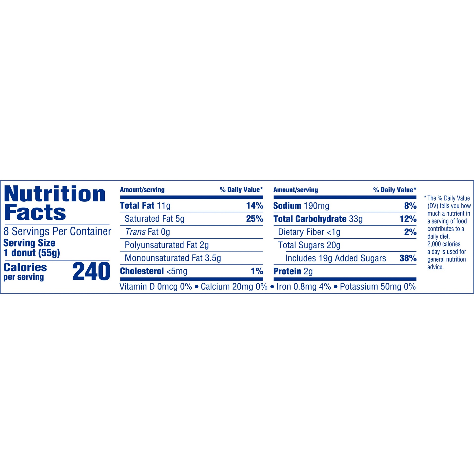 slide 6 of 9, Entenmann's Crumb Topped Donuts, 8 ct