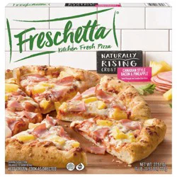Freschetta Naturally Rising Crust Canadian Style Bacon & Pineapple Pizza 27.51 oz