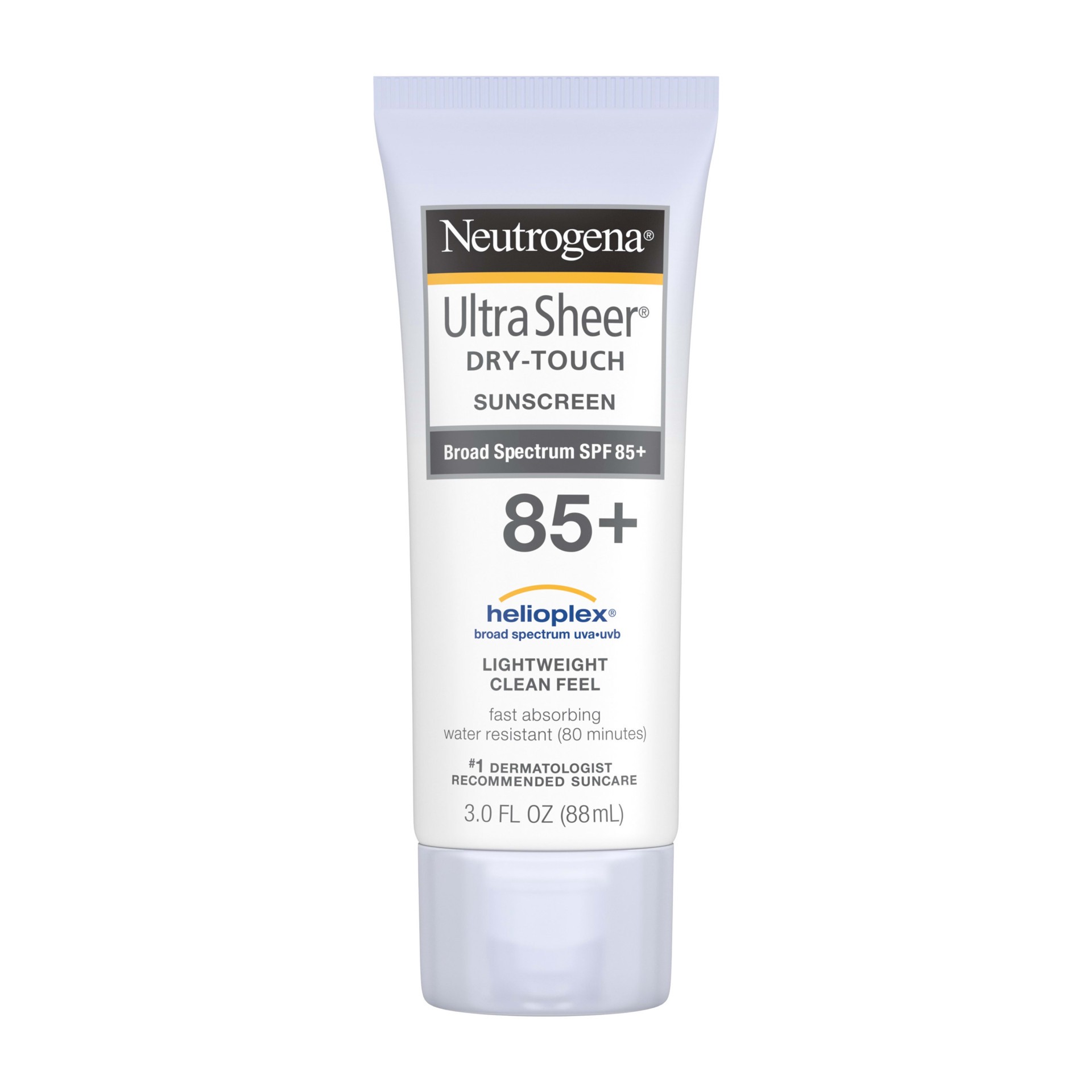 slide 1 of 6, Neutrogena Ultra Sheer Dry-Touch Water Resistant and Non-Greasy Sunscreen Lotion with Broad Spectrum SPF 85, 3 fl. oz, 3 fl oz