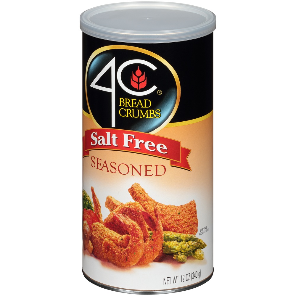 4C Salt Free Seasoned Bread Crumbs 15 Oz | Shipt