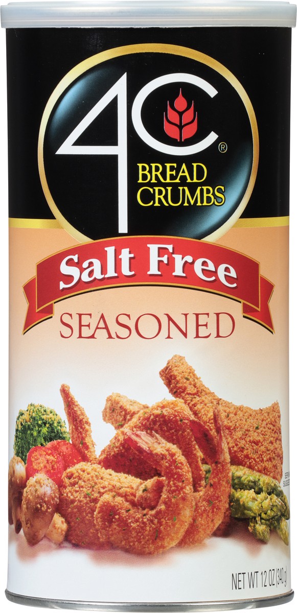 slide 7 of 9, 4C Seasoned Salt Free Bread Crumbs 12 oz, 15 oz