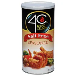 4C Seasoned Salt Free Bread Crumbs 12 oz
