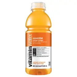 Vitaminwater Essential Electrolyte Enhanced Water W/ Vitamins, Orange-Orange Drink, 20 Fl Oz