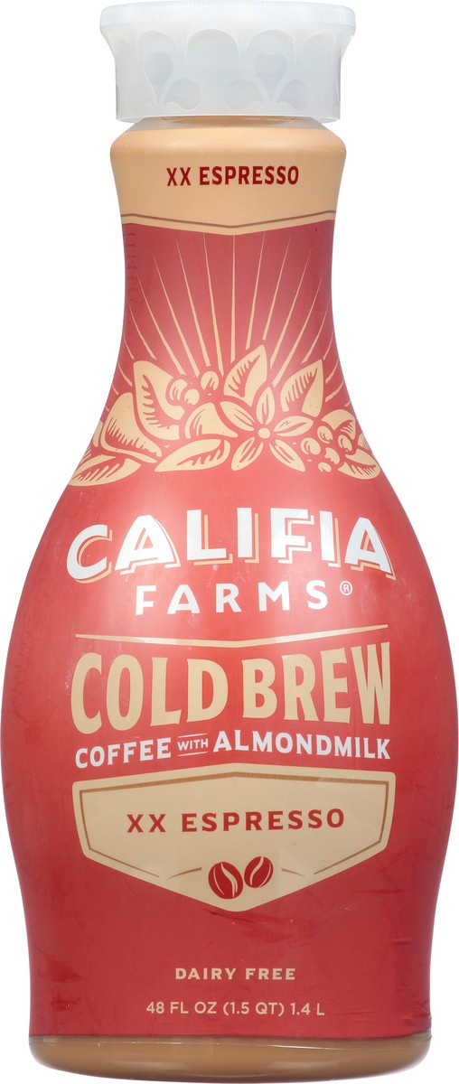 slide 6 of 14, Califia Farms XX Espresso Cold Brew Coffee with Almond Milk, 48 fl oz