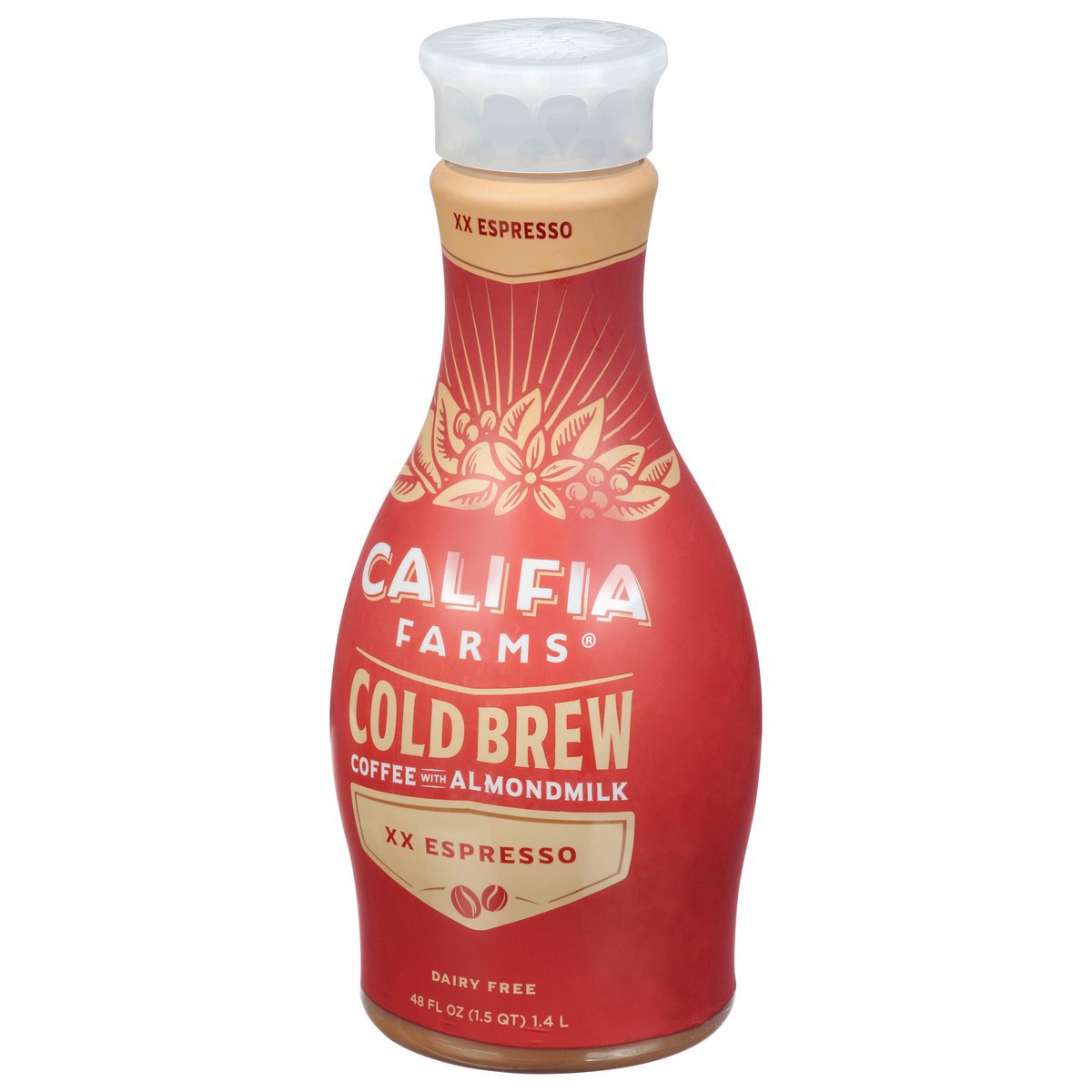 slide 13 of 14, Califia Farms Cold Brew with Almond Milk XX Espresso Coffee 48 fl oz, 48 fl oz