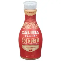 Califia Farms XX Espresso Cold Brew Coffee with Almond Milk