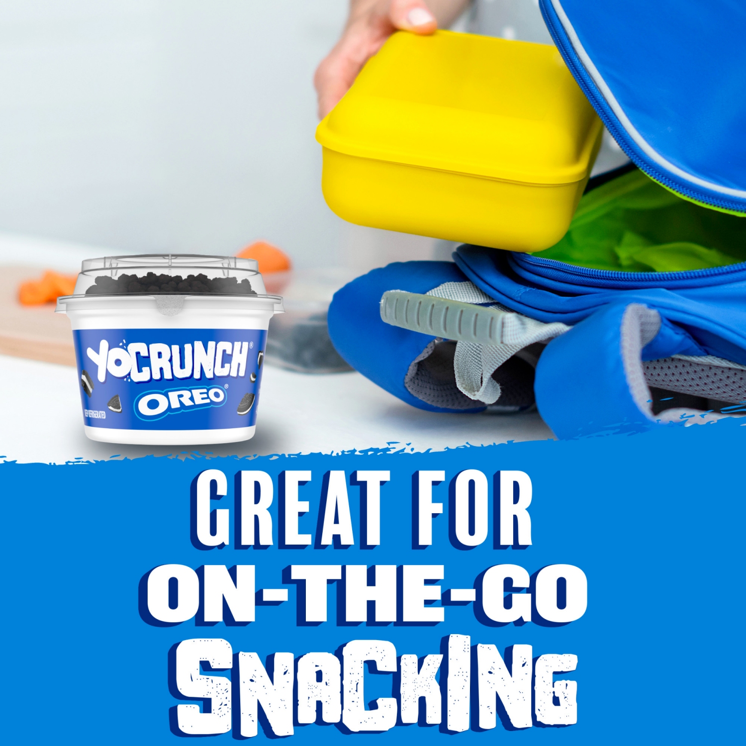 slide 5 of 8, YoCrunch Vanilla Low Fat Yogurt with OREO(R) Cookie Pieces, 4 Ct, 4 OZ Yogurt Cups, 4 ct