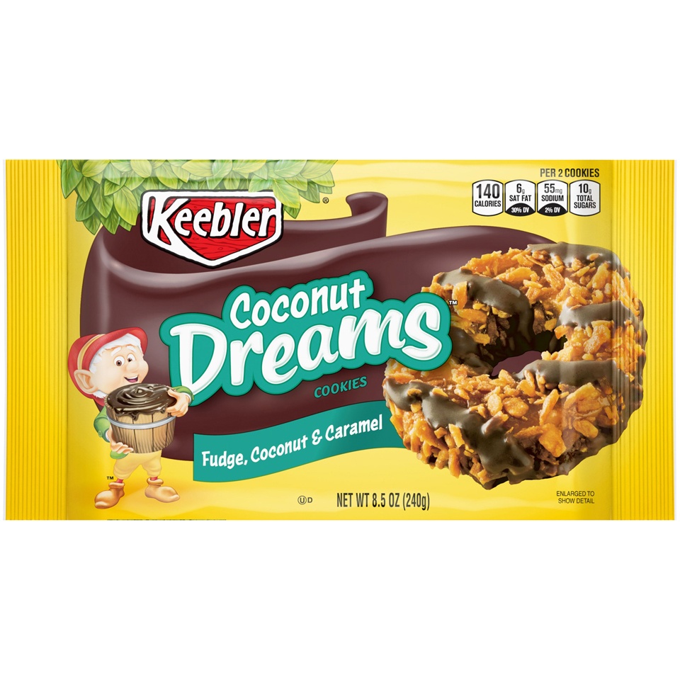 slide 3 of 4, Keebler Coconut Dreams Cookies - 8.5oz, 8.5 oz