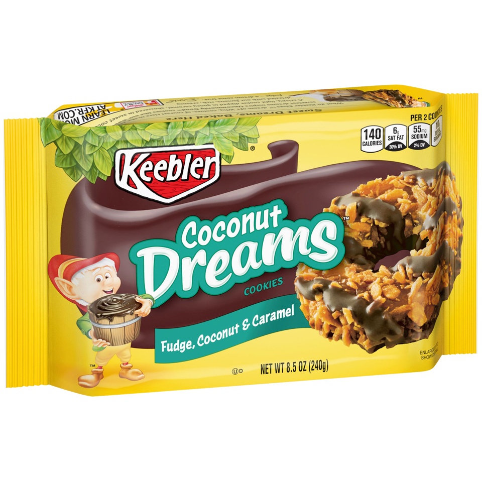 slide 4 of 4, Keebler Coconut Dreams Cookies - 8.5oz, 8.5 oz