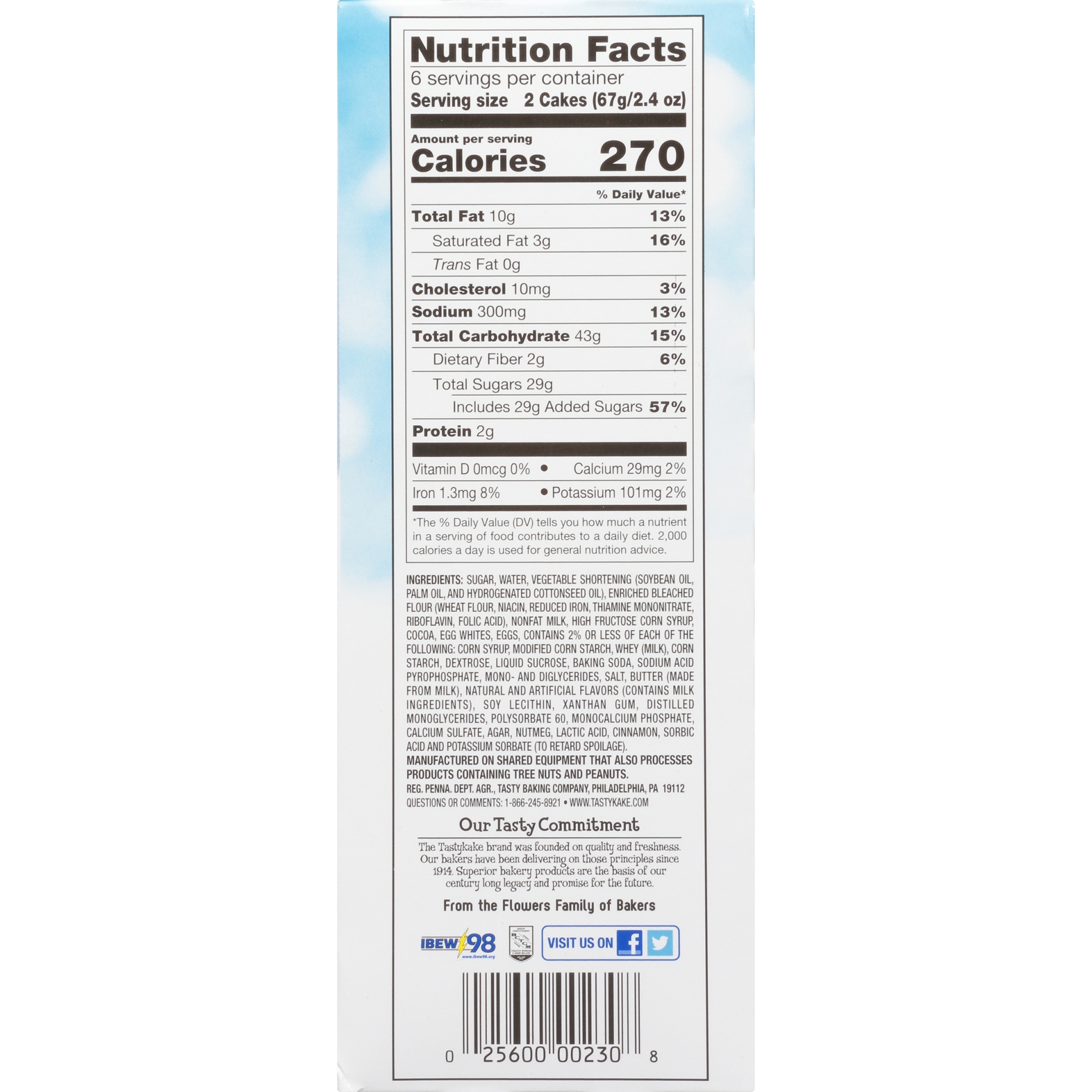 slide 4 of 8, Tastykake Creme Filled Buttercreme Cupkakes 6 - 2.4 oz Packages, 6 ct