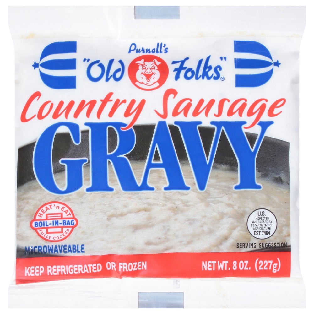 slide 2 of 2, Purnell Gravy Sausage, 8 oz