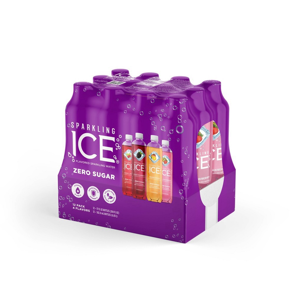 slide 7 of 13, Sparkling ICE Purple Pack 17 Fl Oz Bottle (Pack of 12), 12 ct; 17 fl oz