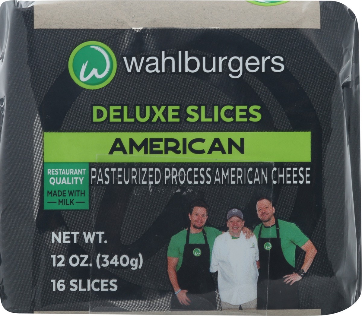 slide 12 of 14, Wahlburgers Deluxe Slices American Cheese 16 ea, 16 ct