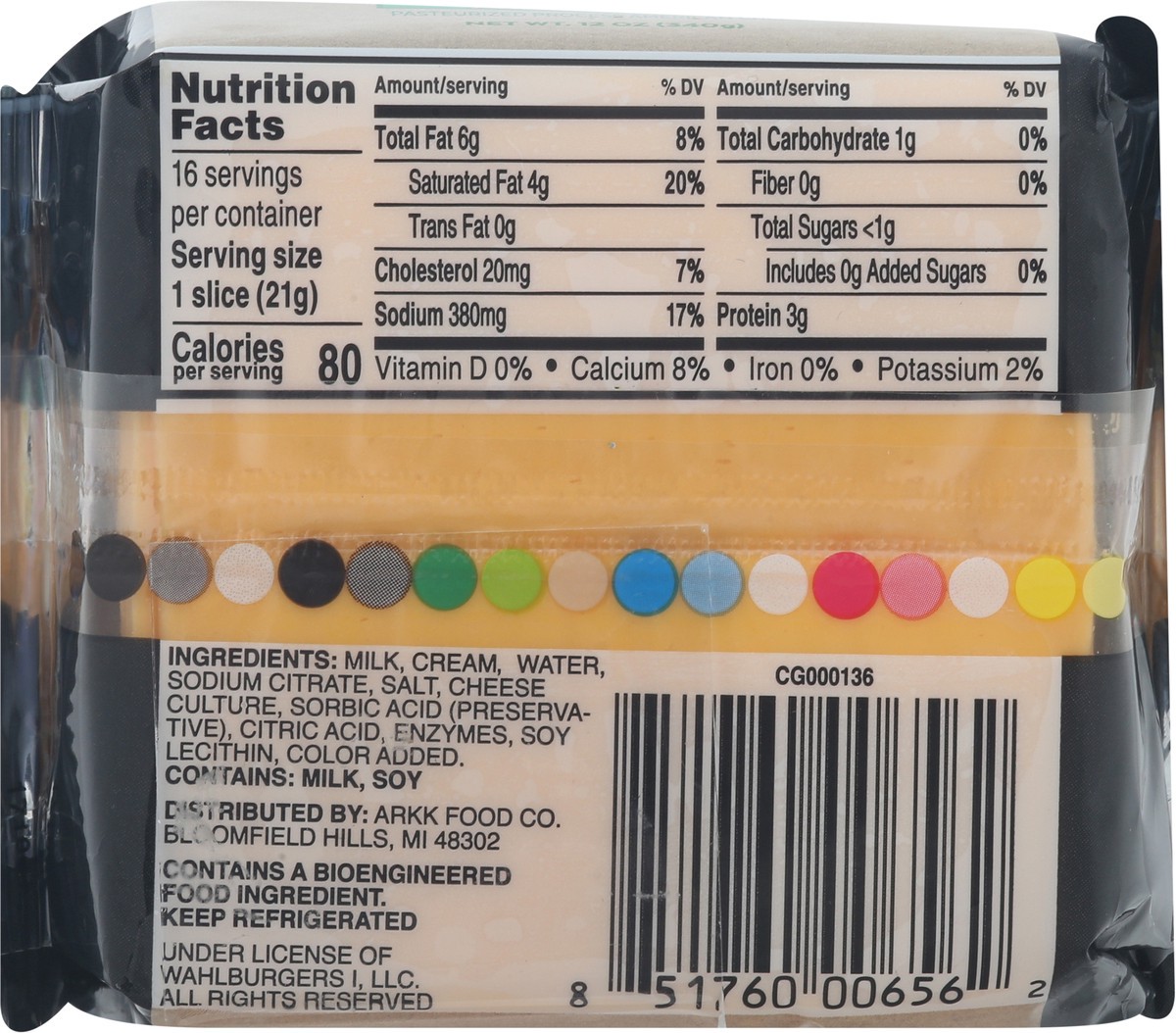 slide 9 of 14, Wahlburgers Deluxe Slices American Cheese 16 ea, 16 ct