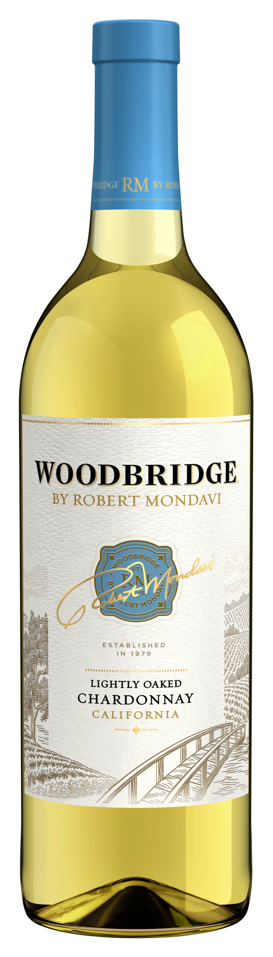 slide 1 of 7, Woodbridge by Robert Mondavi Lightly Oaked Chardonnay White Wine, 750 mL Bottle, 25.36 fl oz