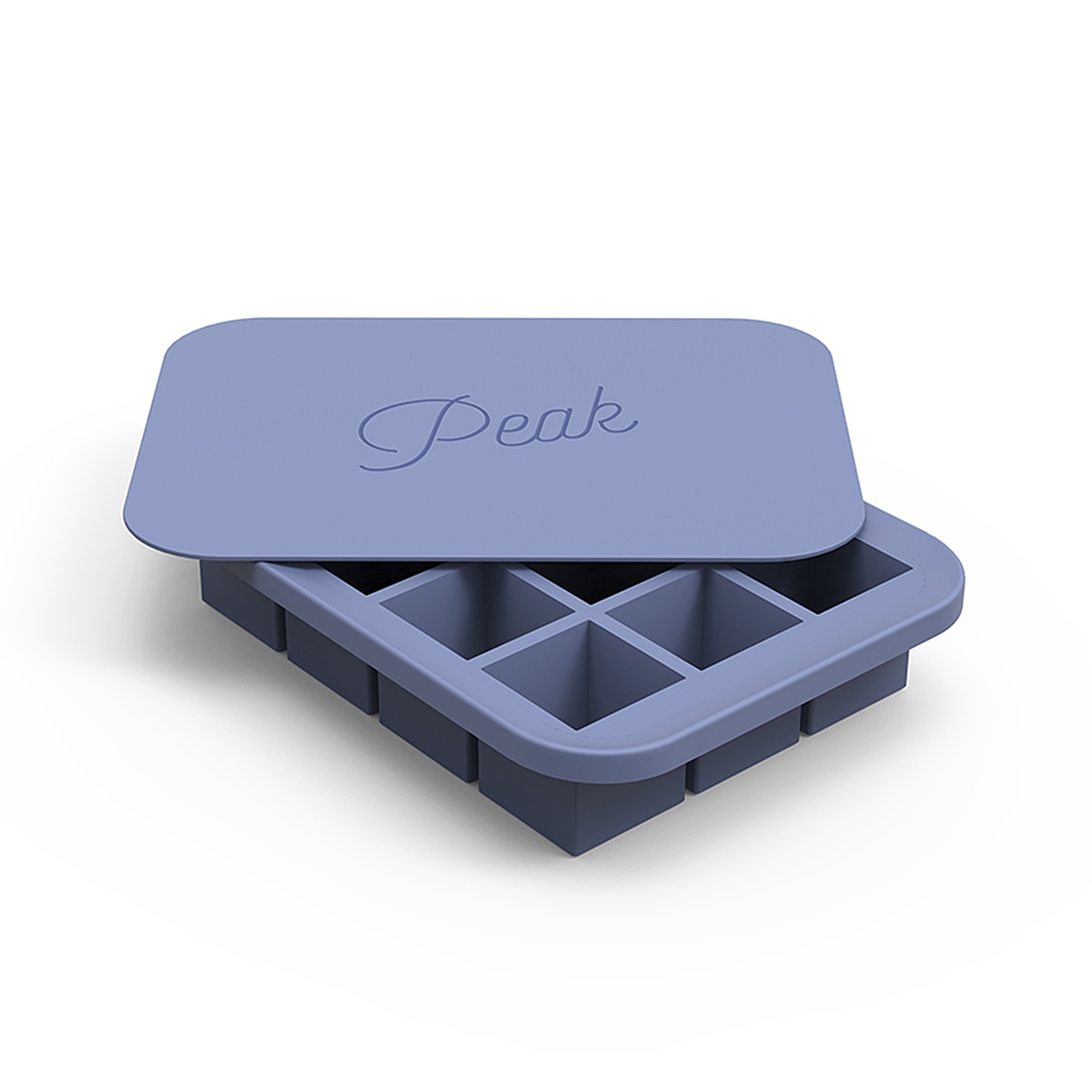 slide 1 of 1, W&P Design Peak Ice Works Everyday Ice Cube Tray, Blue, 1 ct