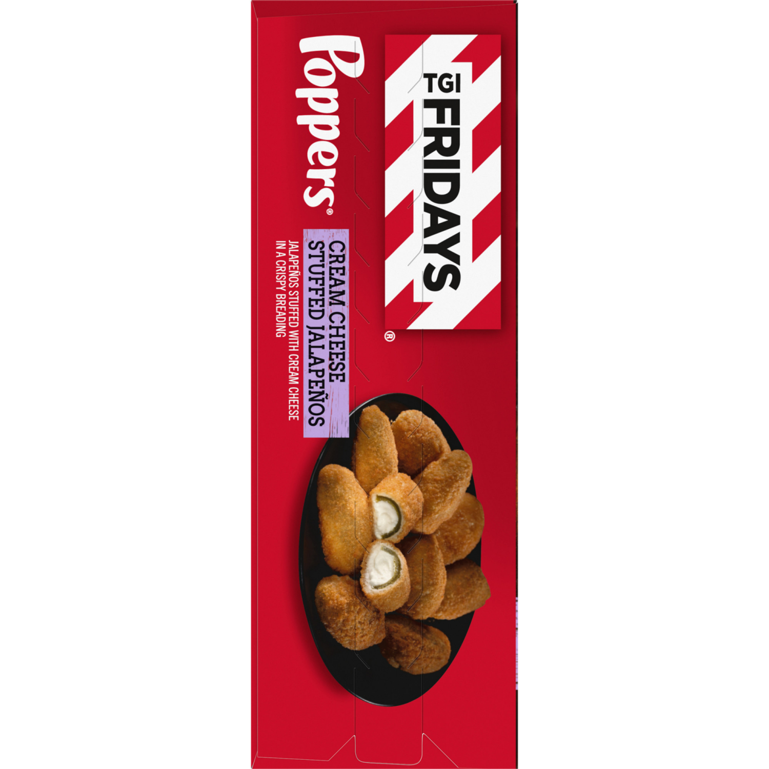 slide 2 of 8, T.G.I. Friday's Poppers Snack Size Cream Cheese Stuffed Jalapenos Snack Size 8 oz, 8 oz