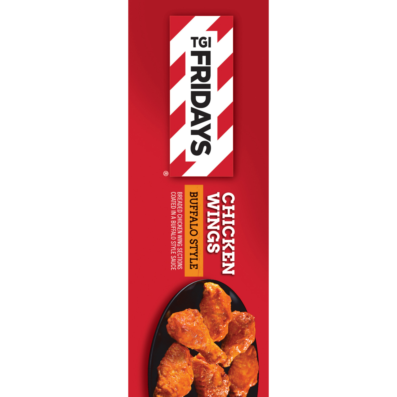 slide 2 of 8, TGI Fridays Frozen Appetizers Buffalo Style Chicken Wings, 9 oz. Box, 9 oz