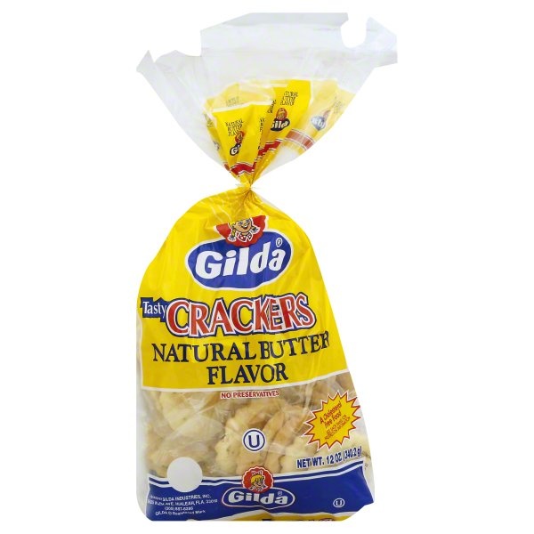 slide 1 of 1, Gilda Butter Flavor Cracker, 12 oz