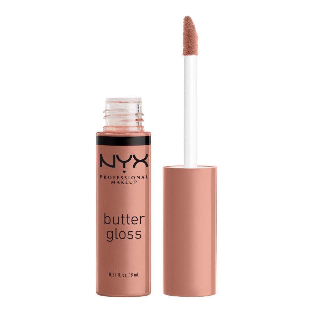 slide 4 of 6, NYX PROFESSIONAL MAKEUP Butter Gloss, Madeleine, 1 ct