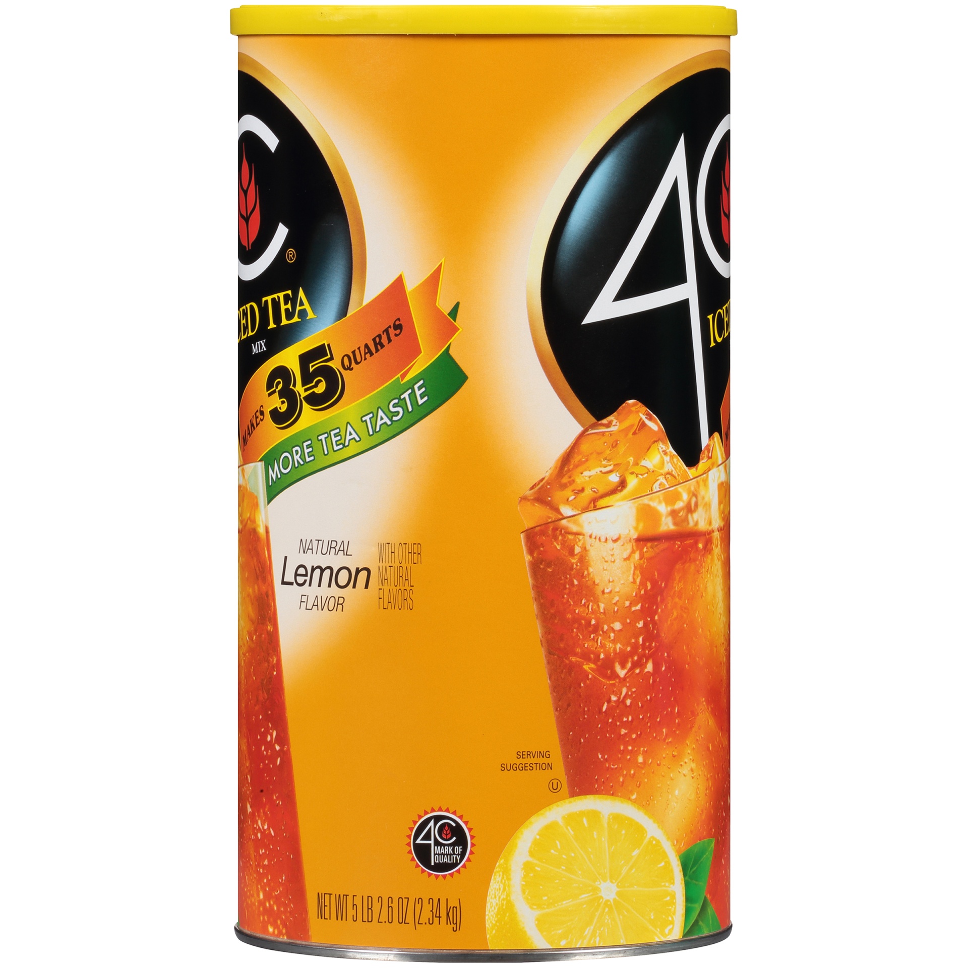 slide 3 of 8, 4C Natural Lemon Flavor Iced Tea Mix, 87 oz