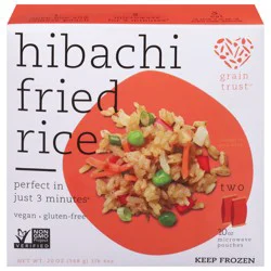 Grain Trust Hibachi Fried Rice - 2 x 10 oz Pouches