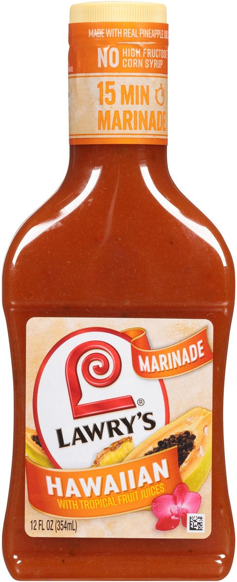 slide 2 of 8, Lawry's Marinade Hawaiian, 12 fl oz