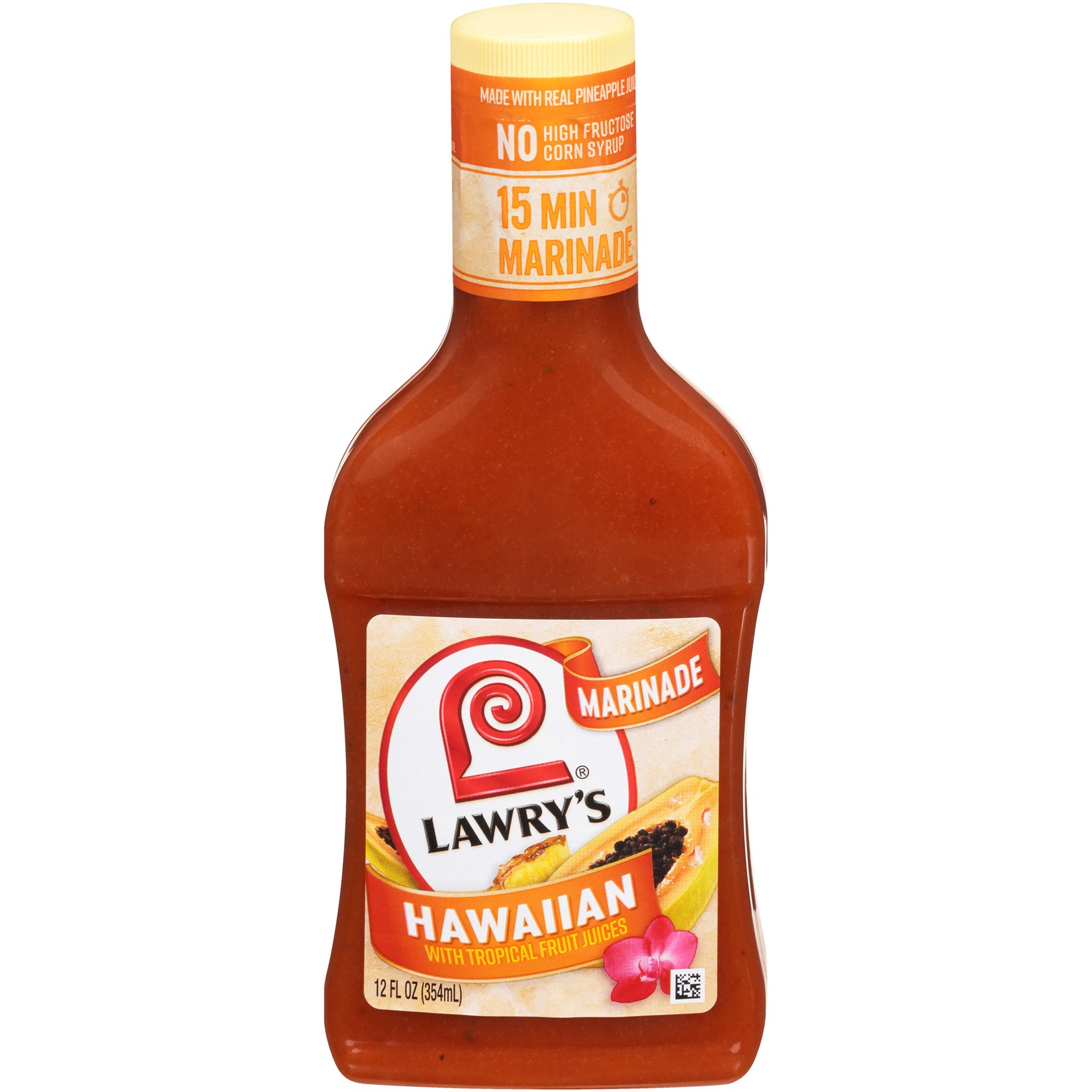 slide 1 of 8, Lawry's Marinade Hawaiian, 12 fl oz