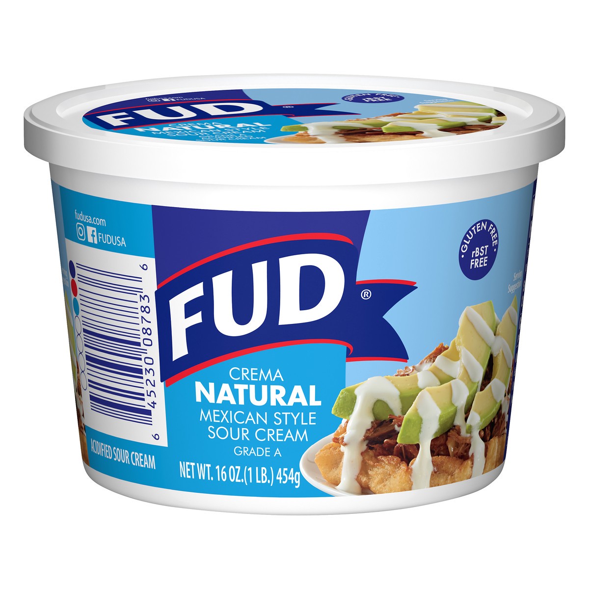 slide 2 of 9, FUD Natural Mexican Style Sour Cream 16 oz, 16 oz