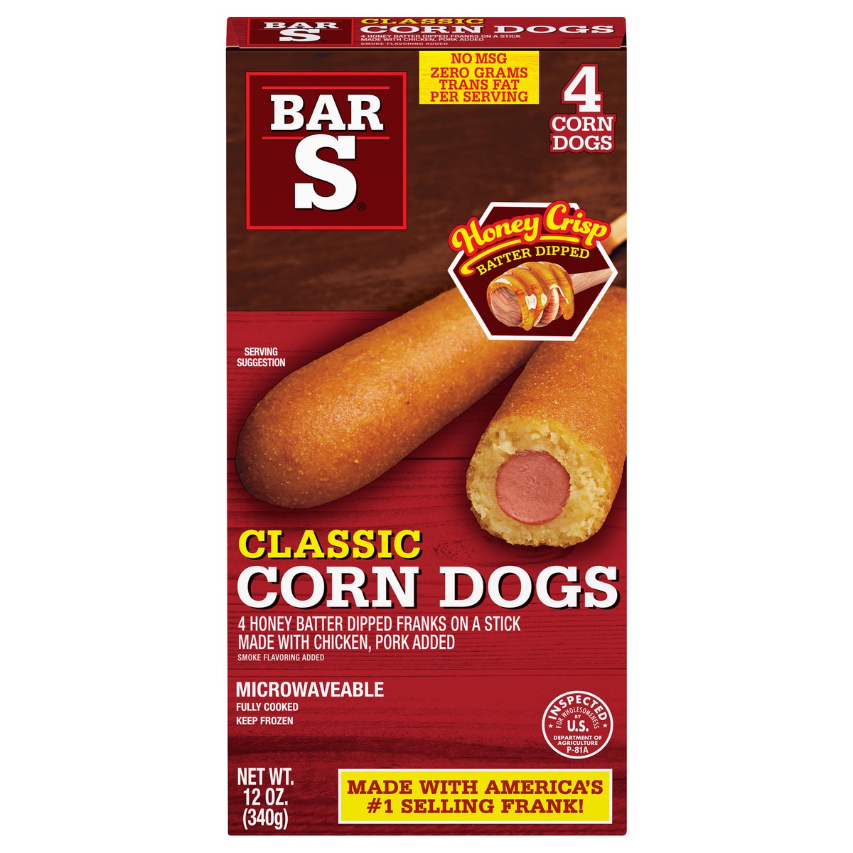 slide 4 of 14, Bar-S Corn Dogs, 12 oz