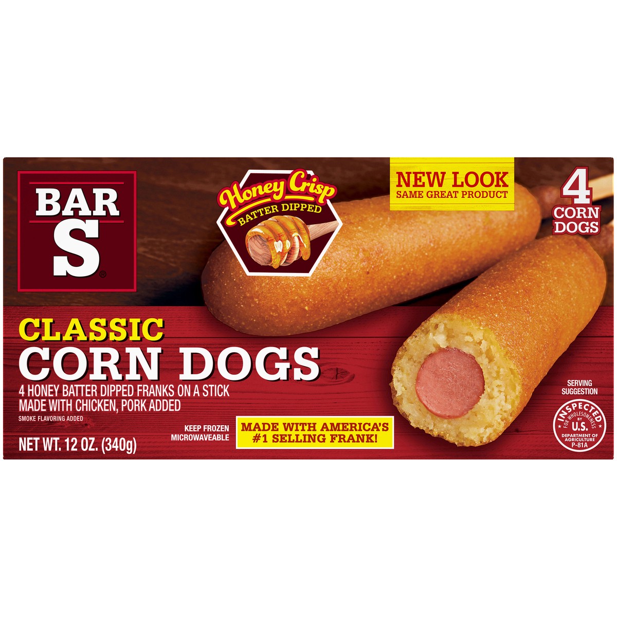 slide 5 of 14, Bar-S Corn Dogs, 12 oz