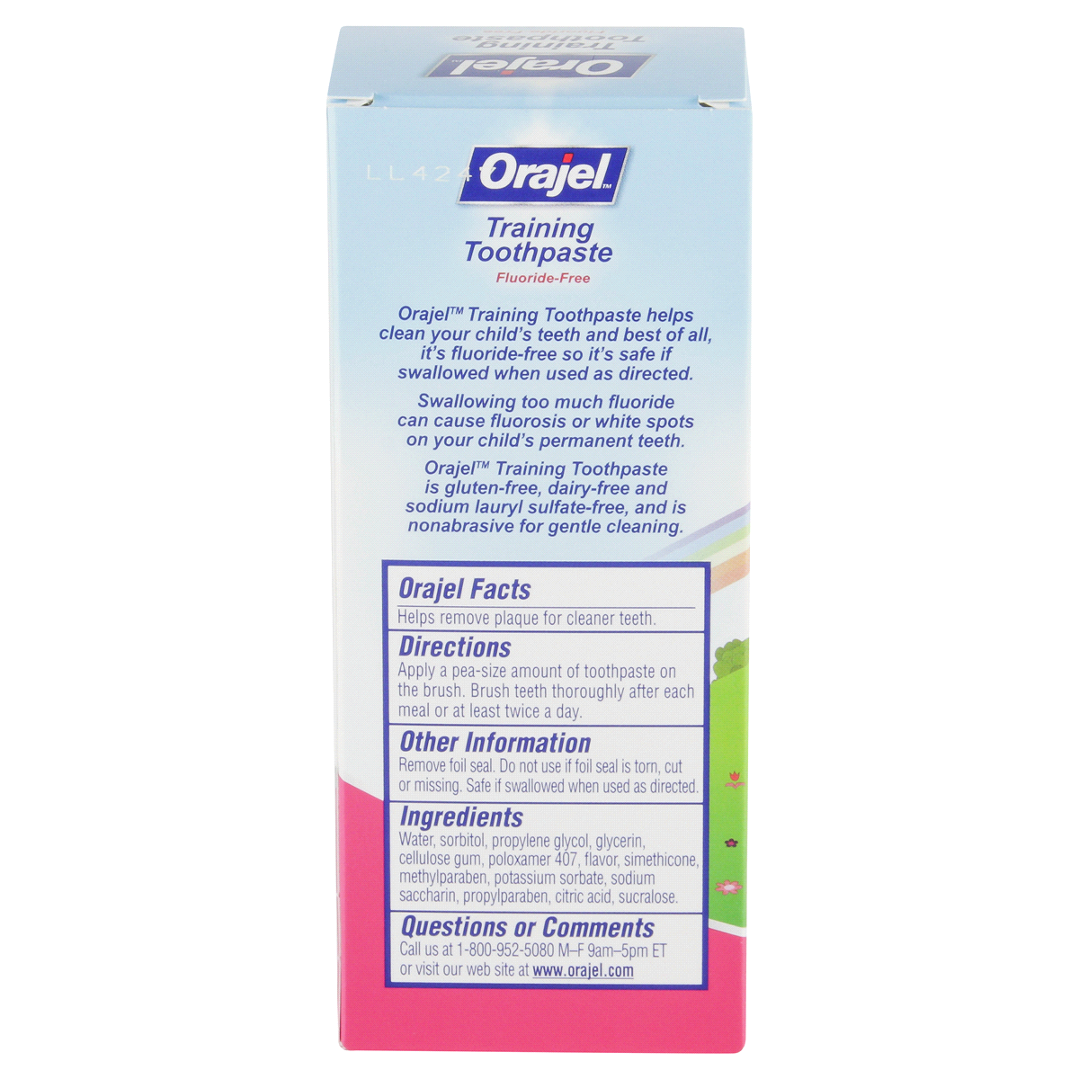 slide 3 of 5, Orajel Toddler Training Toothpaste, 1.5 oz