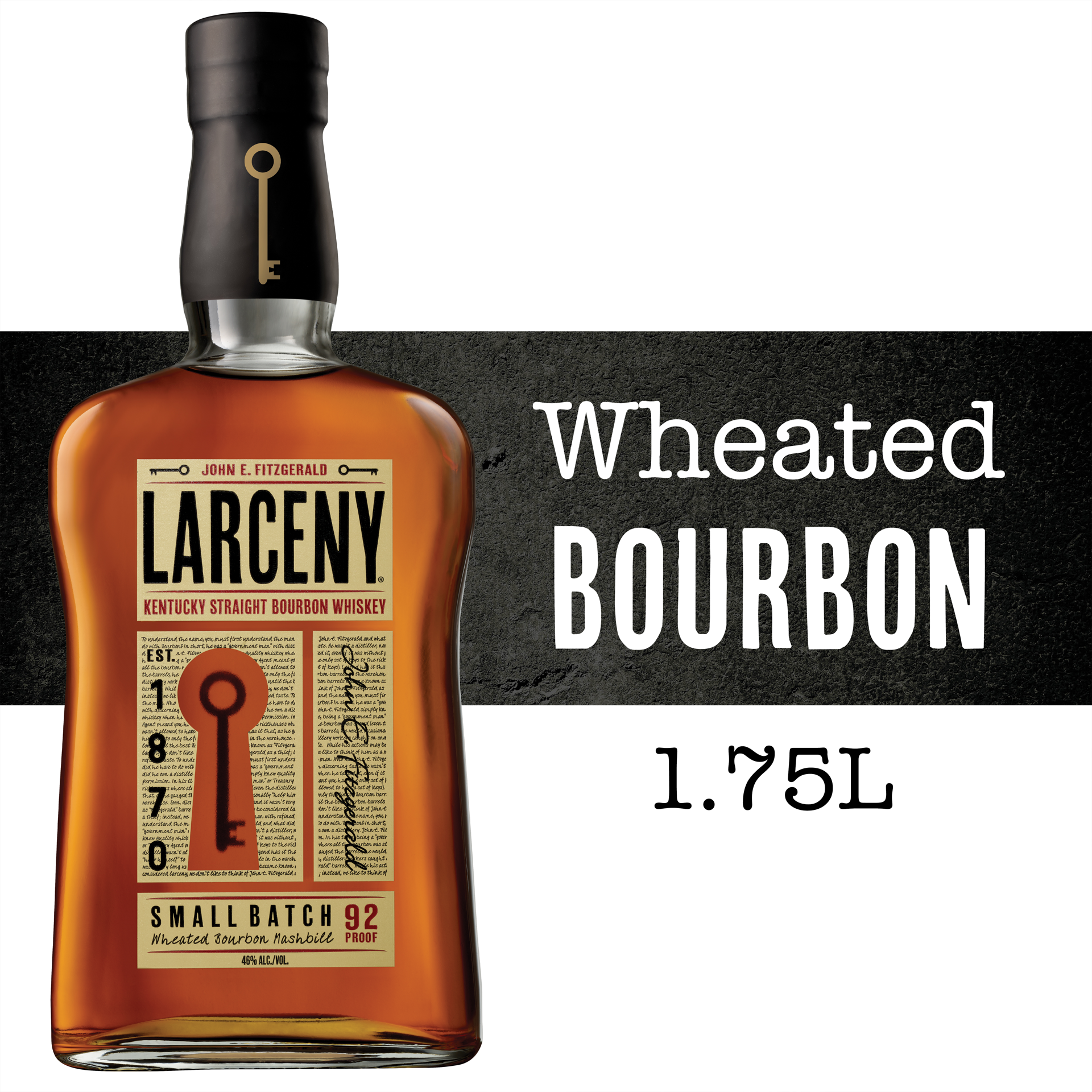 slide 2 of 3, Larceny Small Batch Bourbon, 1750 ml