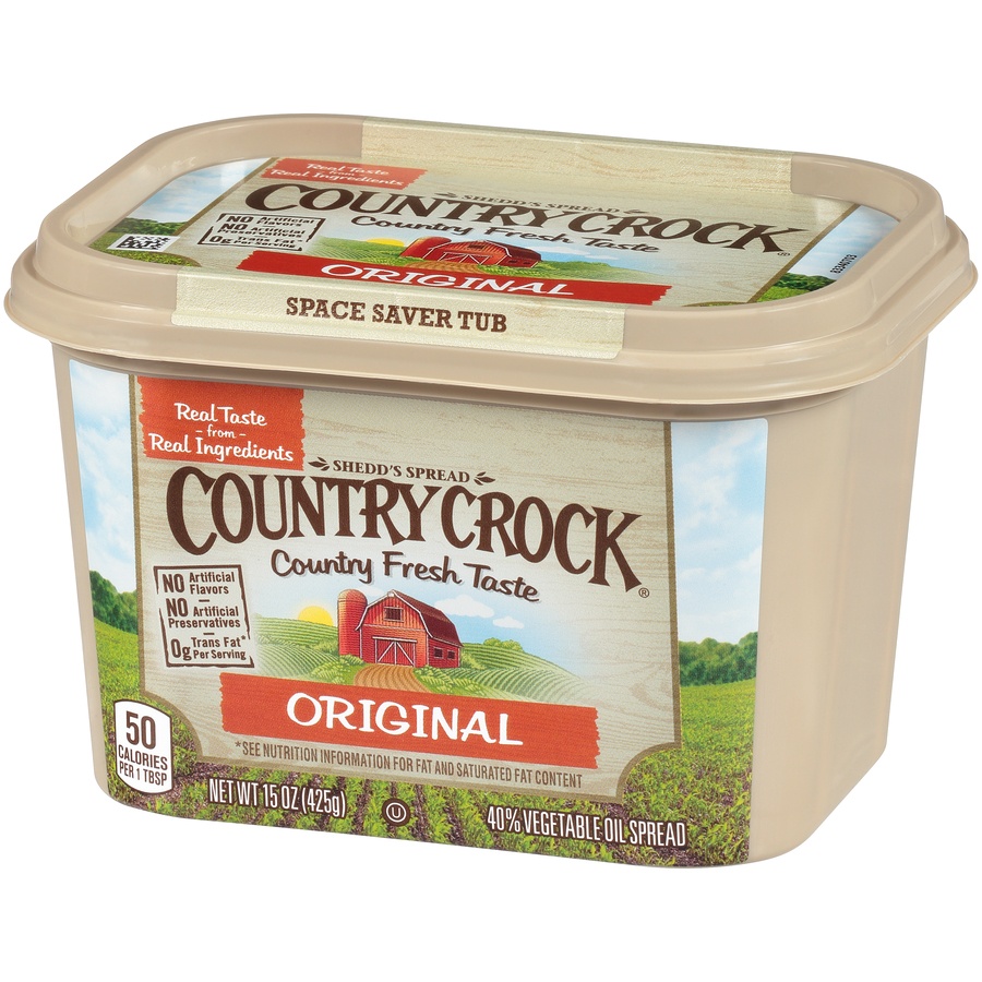 slide 2 of 8, Country Crock Original Spread Tub 15 oz, 15 oz