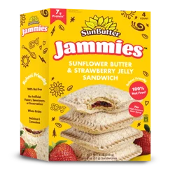 SunButter Jammies Sunflower Seed Butter and Strawberry Jelly Sandwich - 8 oz