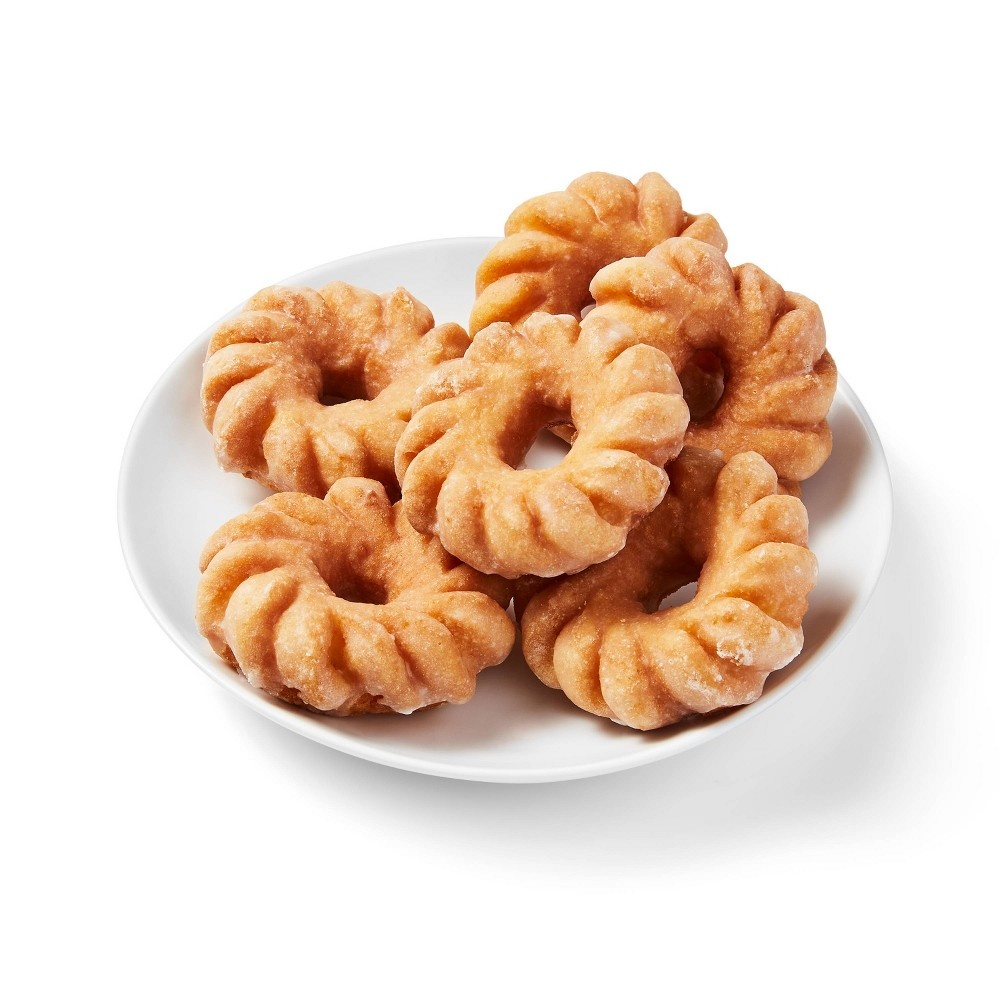 slide 2 of 3, Mini Old Fashioned Mini Cruller Donuts - Favorite Day, 7.5 oz