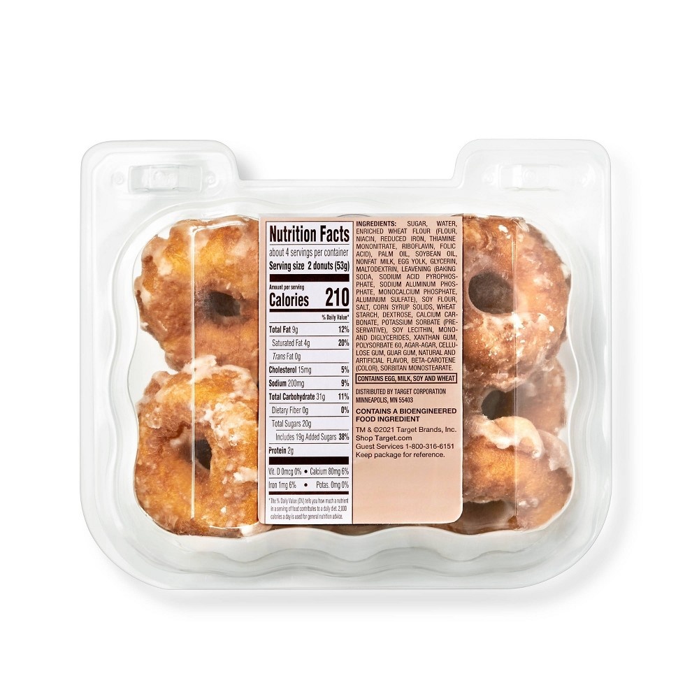 slide 3 of 3, Mini Old Fashioned Mini Cruller Donuts - Favorite Day, 7.5 oz