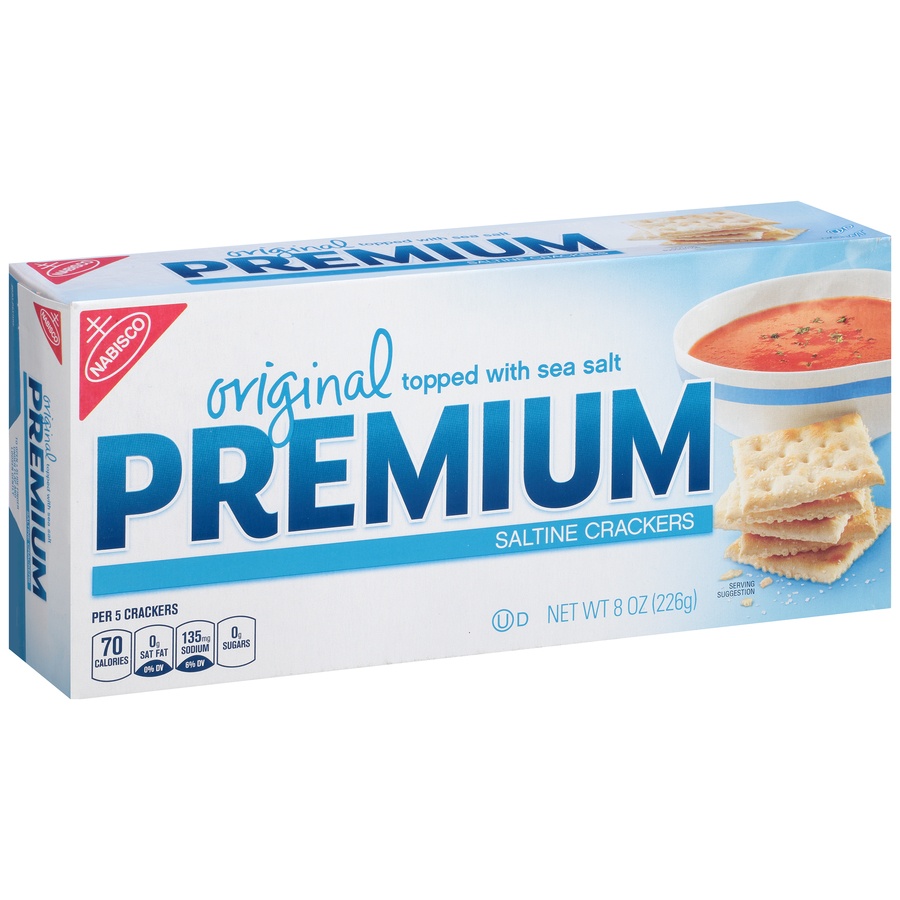 slide 7 of 8, Nabisco Premium Original Saltine Crackers, 8 oz