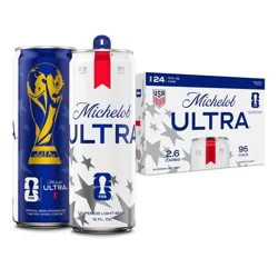 Michelob ULTRA Superior Light American Lager Beer - 24pk/12 fl oz Cans