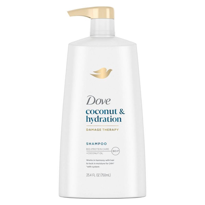 slide 2 of 8, Dove Beauty Coconut & Hydration Shampoo - 25.4 fl oz, 25.4 fl oz