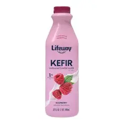 Lifeway Kefir Raspberry Low Fat Milk Smoothie - 32 fl oz
