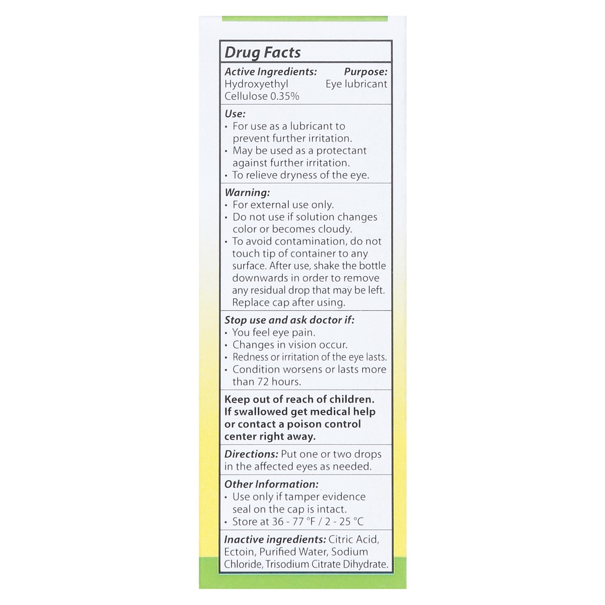 slide 5 of 14, Optase Hydrate Allegro Eye Drops 0.33 fl oz, 0.33 fl oz