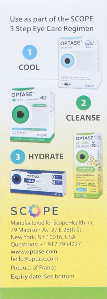 slide 6 of 14, Optase Hydrate Allegro Eye Drops 0.33 fl oz, 0.33 fl oz