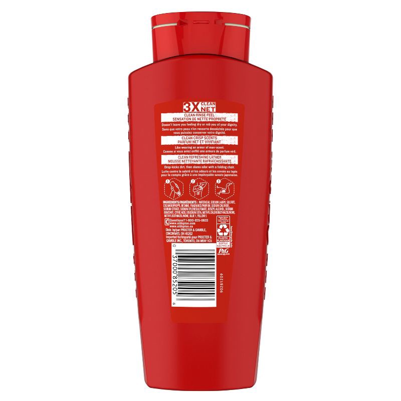 slide 8 of 8, Old Spice High Endurance Pure Sport Body Wash - 24 fl oz, 24 fl oz