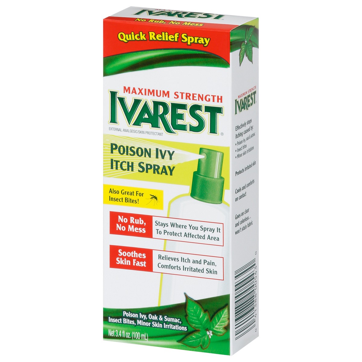 slide 3 of 9, Ivarest Maximum Strength Poison Ivy Itch Spray 3.4 fl oz, 3.4 fl oz