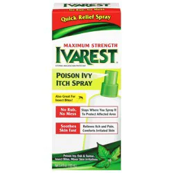 Ivarest Maximum Strength Poison Ivy Itch Spray 3.4 fl oz