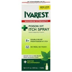 Ivarest Maximum Strength Poison Ivy Itch Spray 3.4 fl oz