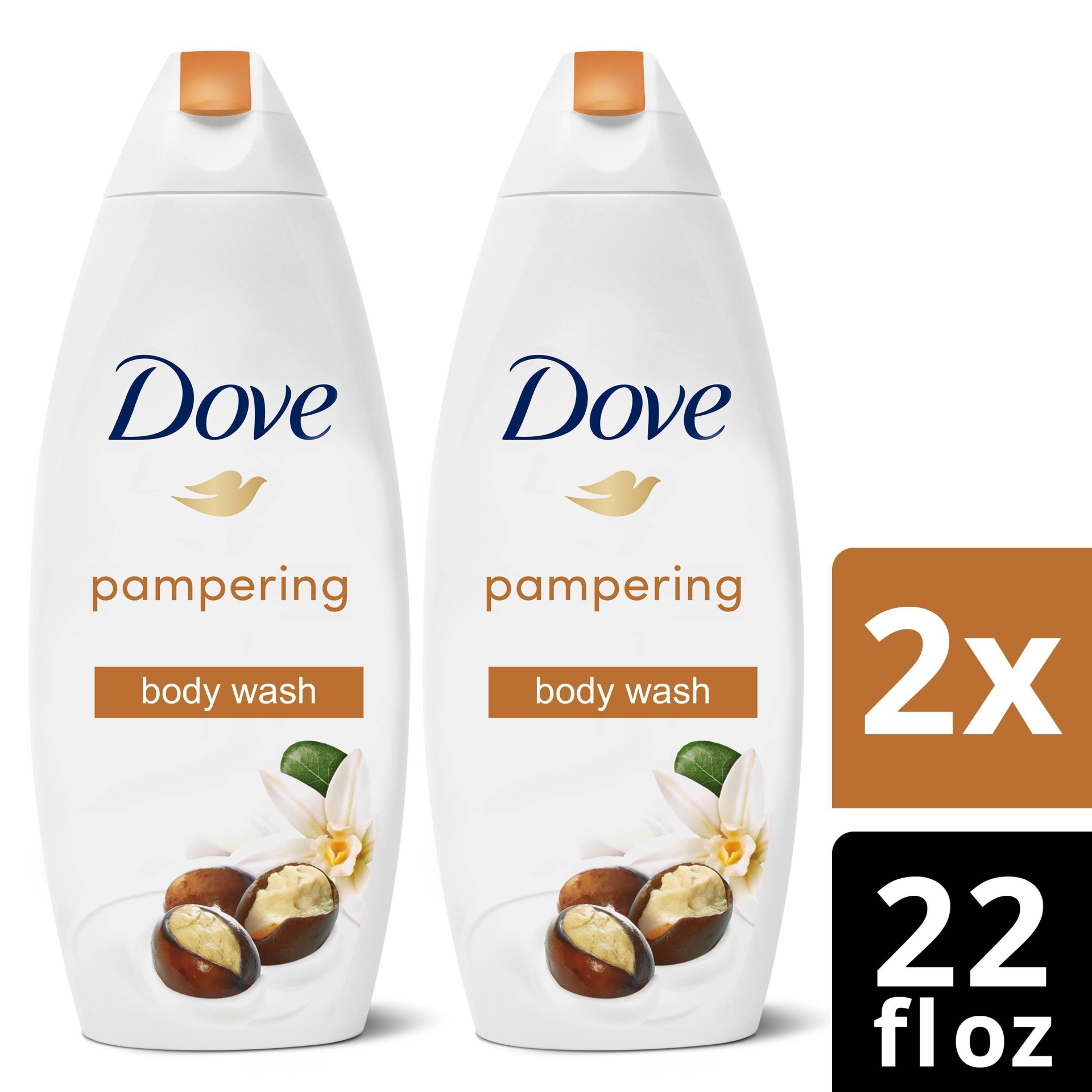 slide 1 of 8, Dove Beauty Dove Deep Moisture Body Wash Pump - 30.6oz, 44 fl oz