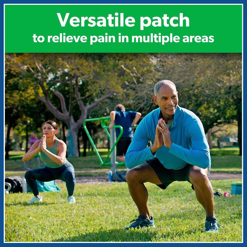 slide 4 of 7, Salonpas Pain Relieving Patch - 8 Hour Pain Relief - 60ct, 60 ct